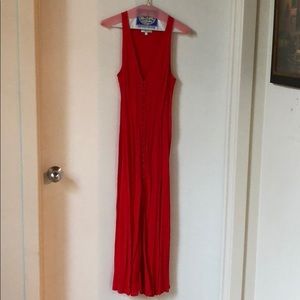 Privacy Please Midi Button Down Dress